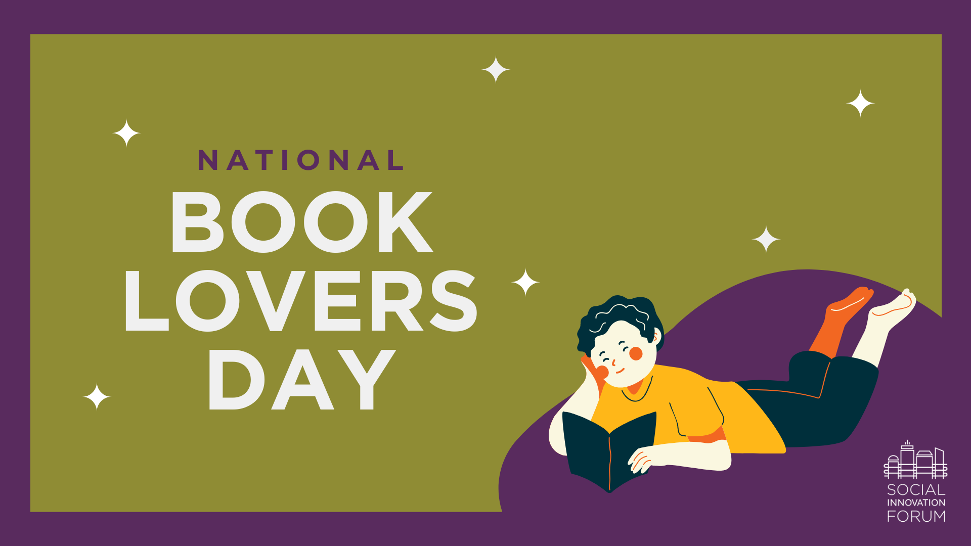 Celebrating National Book Lovers Day Social Innovation Forum